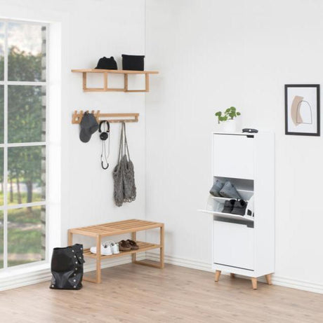 Mitra wooden shoe cabinet
