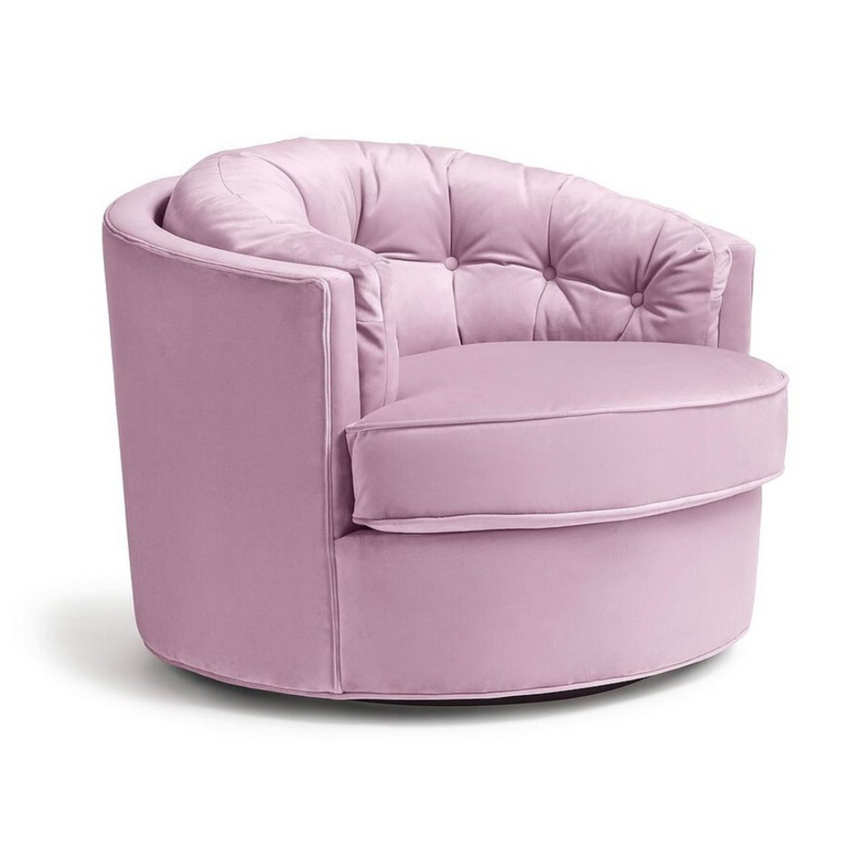 Crown bársony fotel