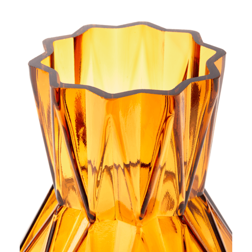 Folds glass vase 31cm