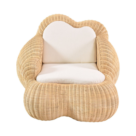 Cloud rattan fotel