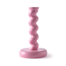 Twister metal candle holder 24cm