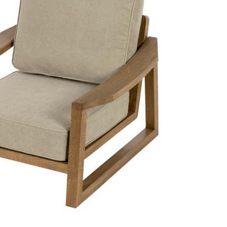 Noa wooden bedside table