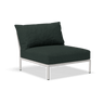 LEVEL2 szövet fotel fehér lábbal - Dutch Home