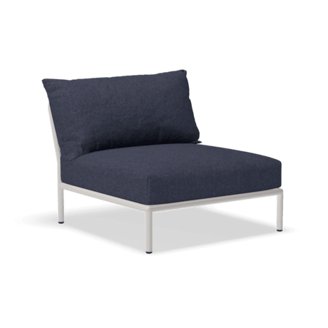 LEVEL2 szövet fotel fehér lábbal - Dutch Home