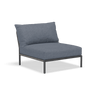 LEVEL2 szövet fotel fekete lábbal - Dutch Home