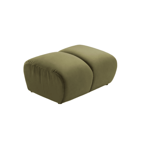 Diana Salvador velvet pouf