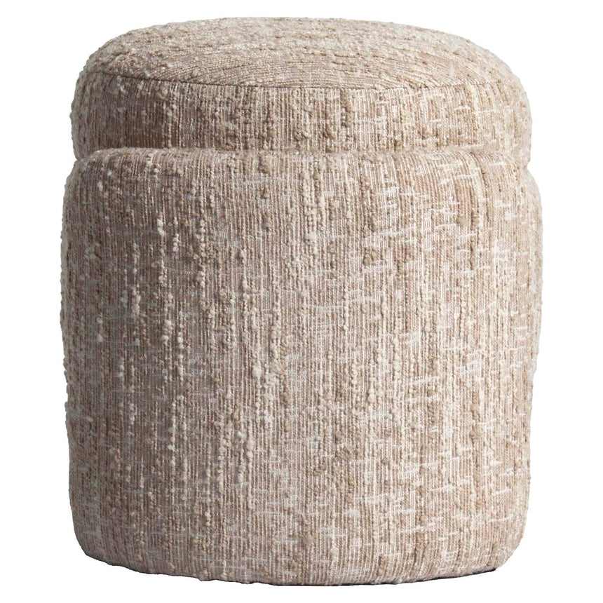 Cupid puff és lábtartó tárolóval – Lineáris szövet, 51 cm