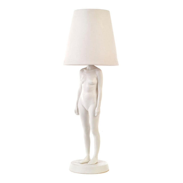 Hiding Lady porcelán asztali lámpa-0