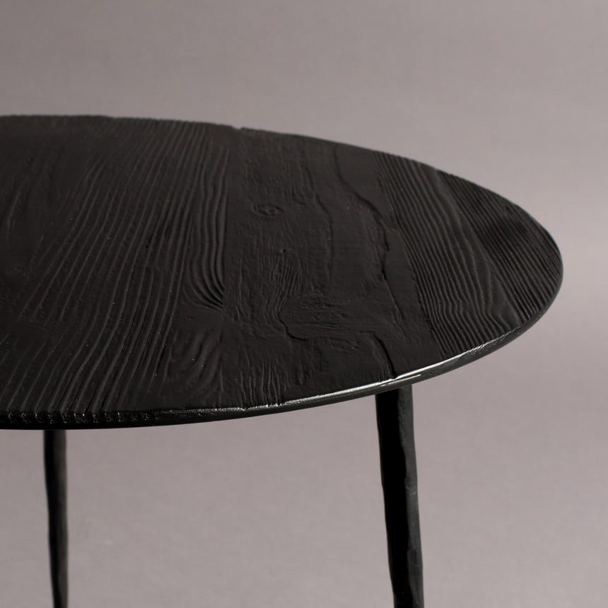 Pepper wooden side table