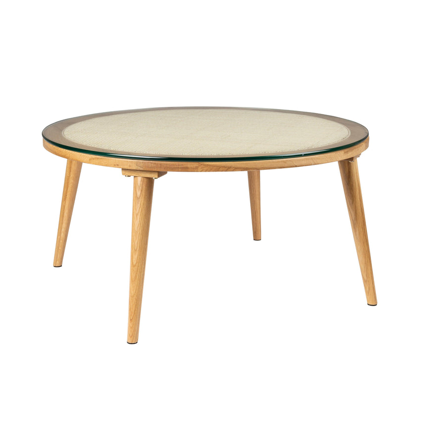 Glazed ceramic coffee table