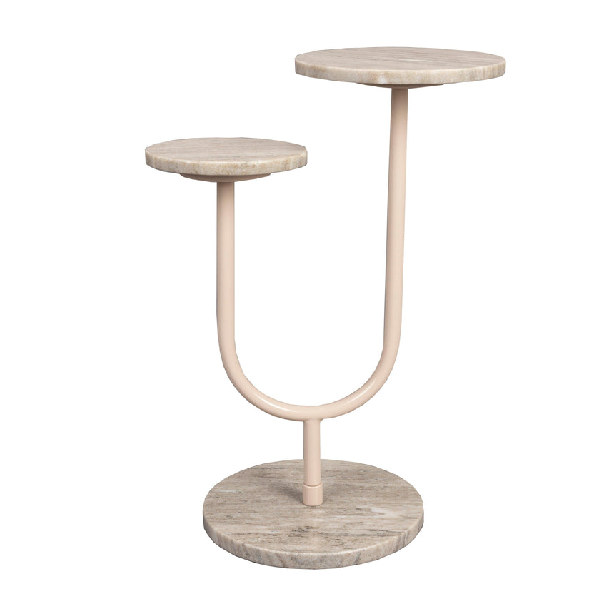 Miral marble side table