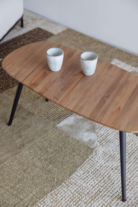 Glazed ceramic coffee table