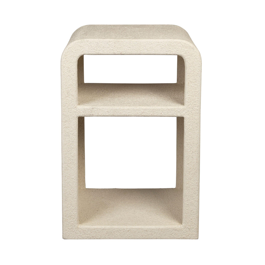Veda wooden storage table