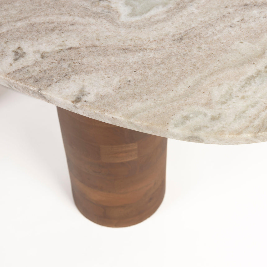 Alexander wood coffee table