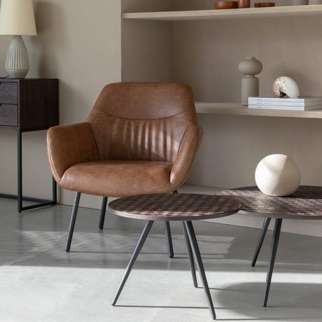 Webster wooden coffee table set