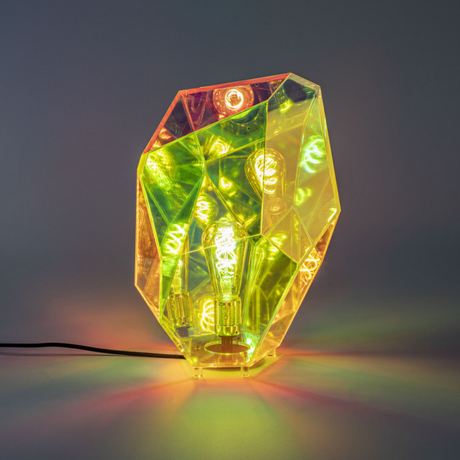Luciene glass wall lamp