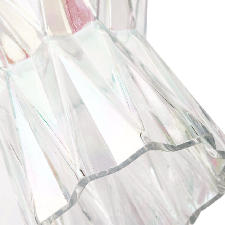 Folds glass vase 31cm