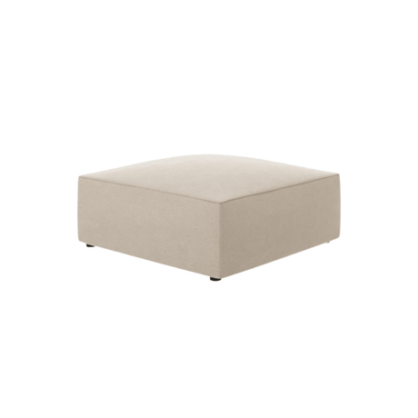 Ruby velvet pouf