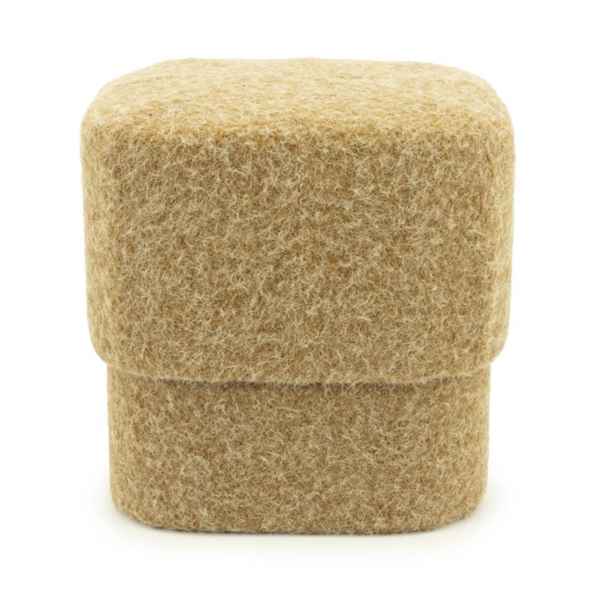 Kelso fabric pouf