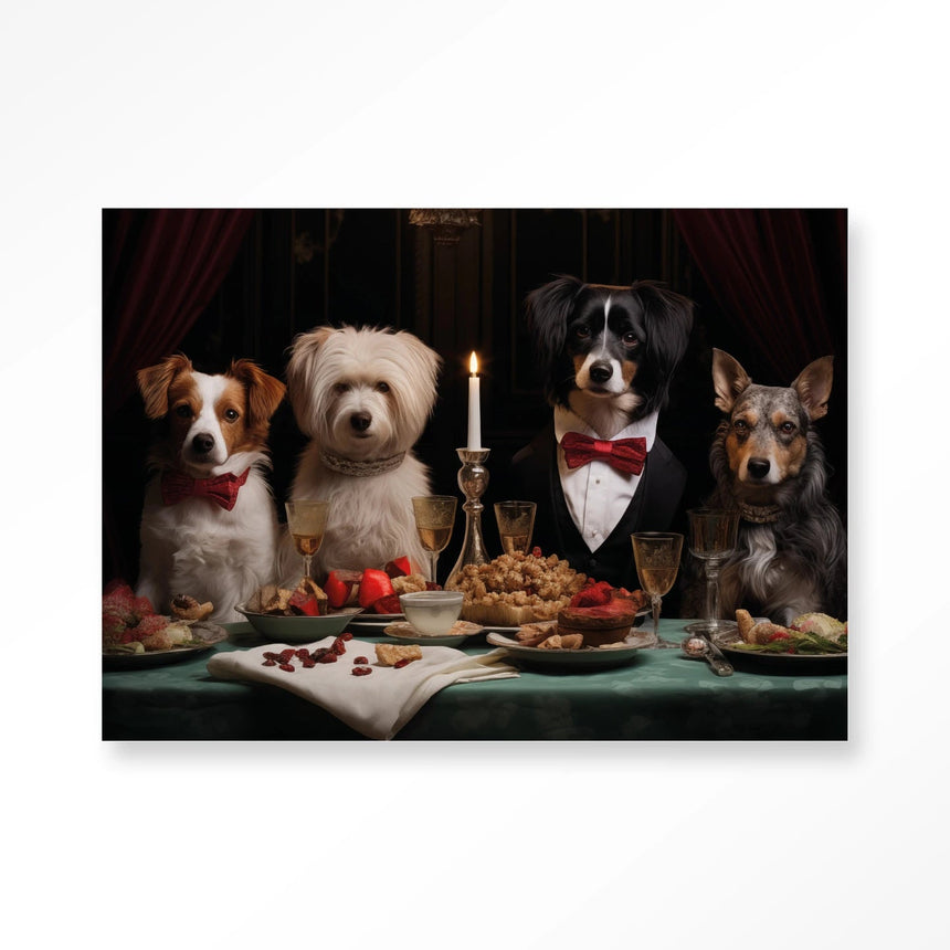 A Dog Dinner dizájn vászonkép