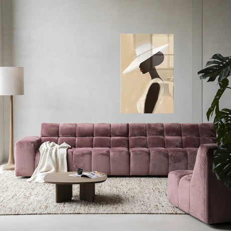 Lady dizájn vászonkép