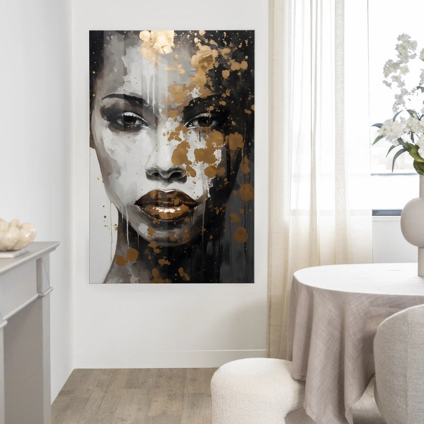 Golden Girl dizájn vászonkép