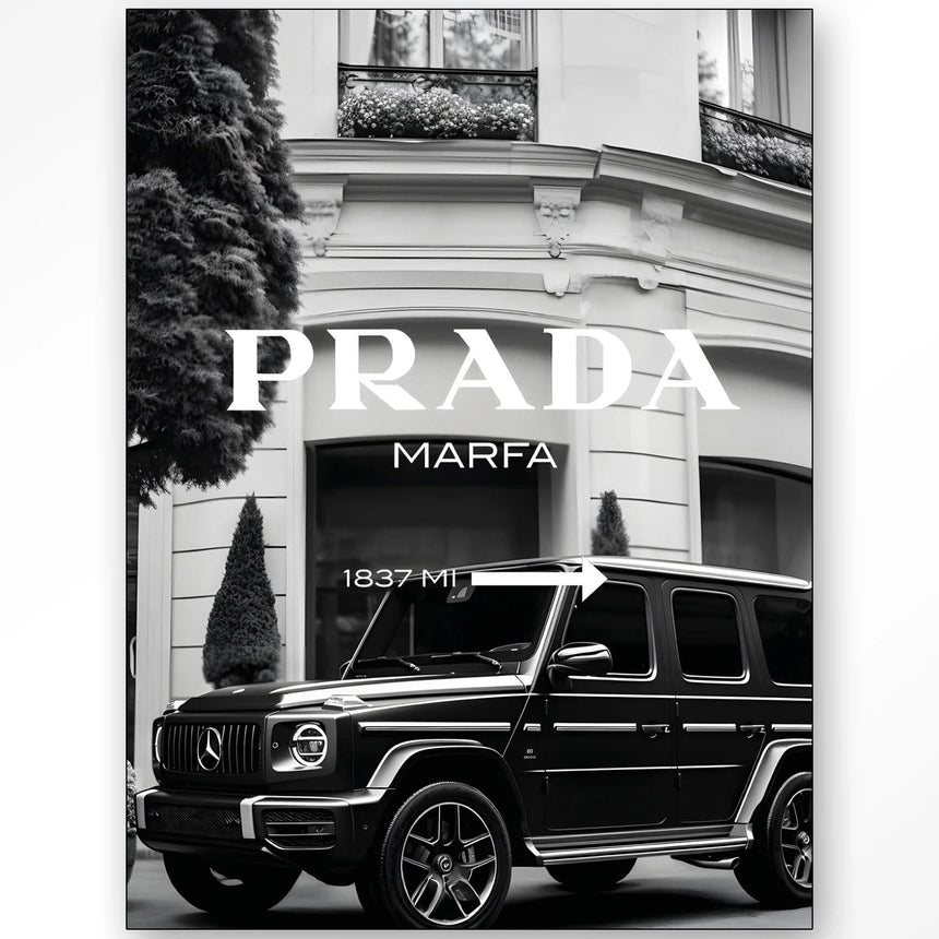 Vintage Porsche Beige design canvas print
