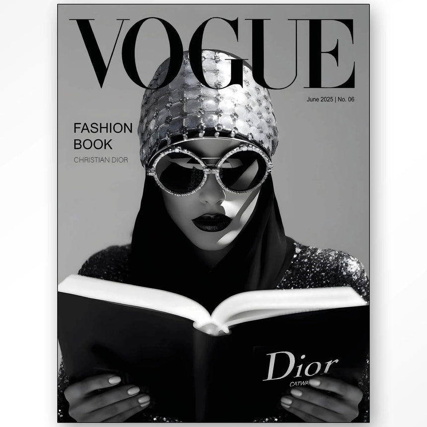 Fashion Book White dizájn vászonkép