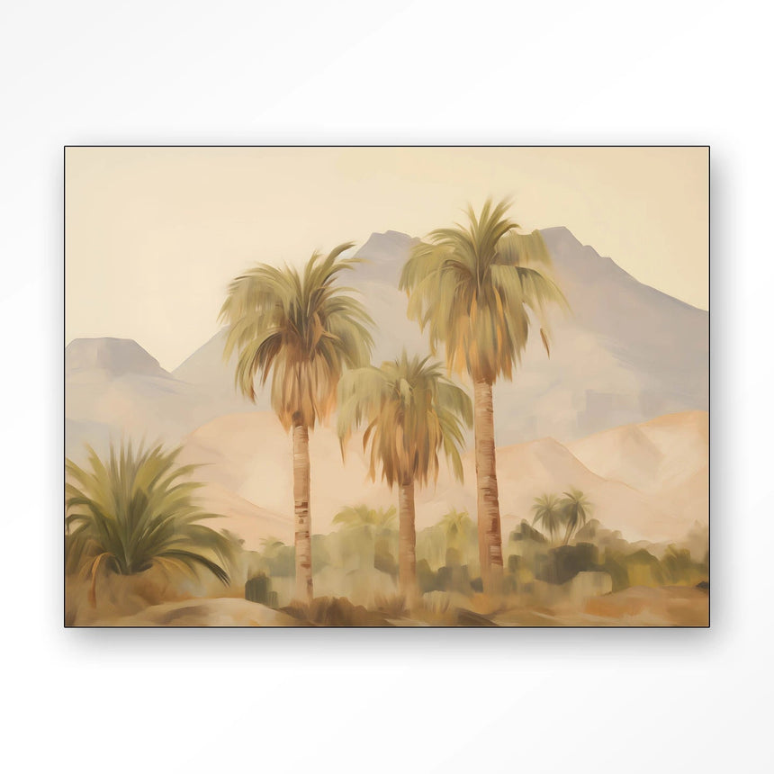 Vintage Porsche Beige design canvas print