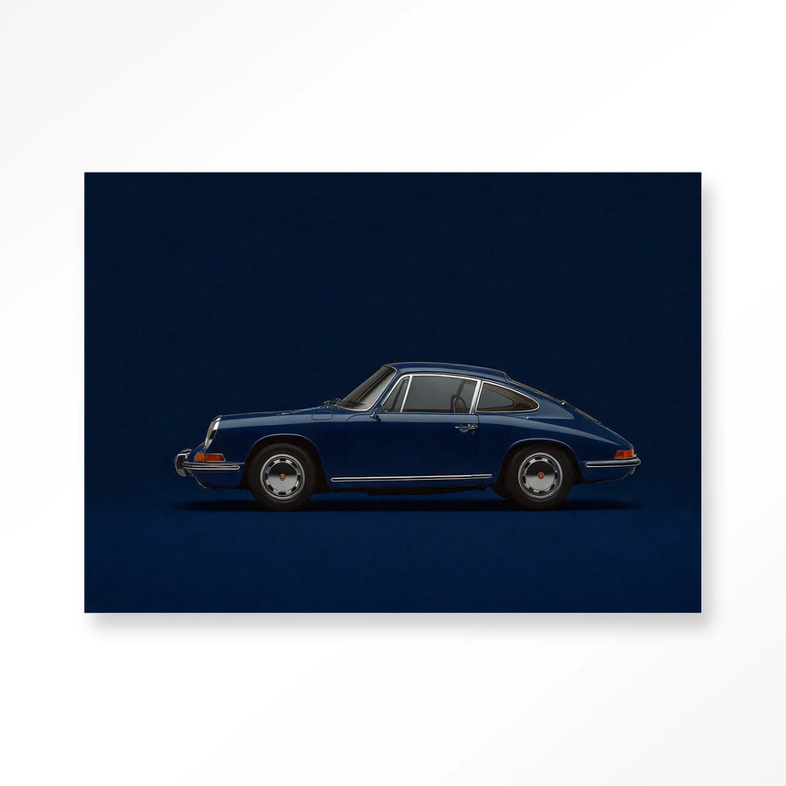 Blue Porsche dizájn vászonkép