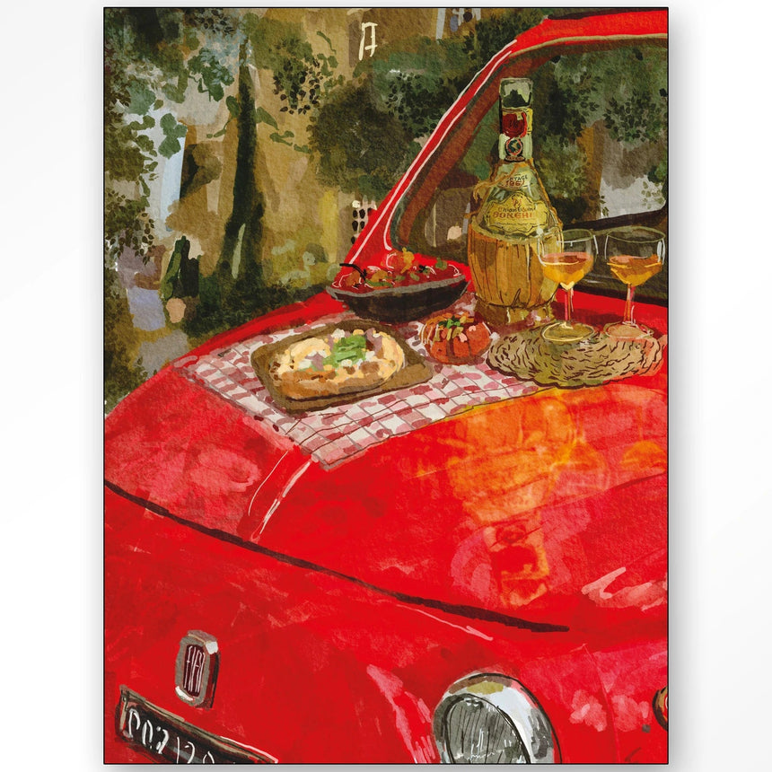 Merenda dizájn vászonkép