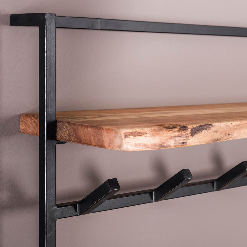 Luciene glass wall lamp