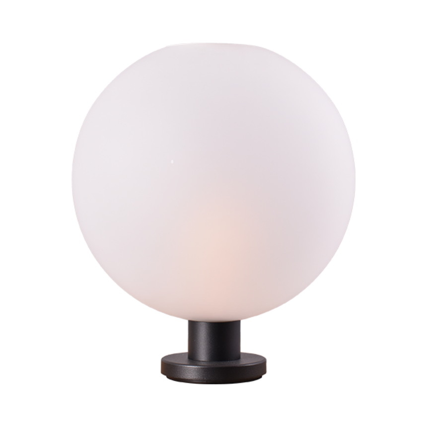 Lava 3-bulb dark gray glass pendant lamp