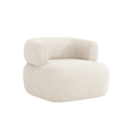 Jenny ascot bouclé armchair