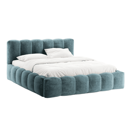 Lupine chenille bed frame 200x200