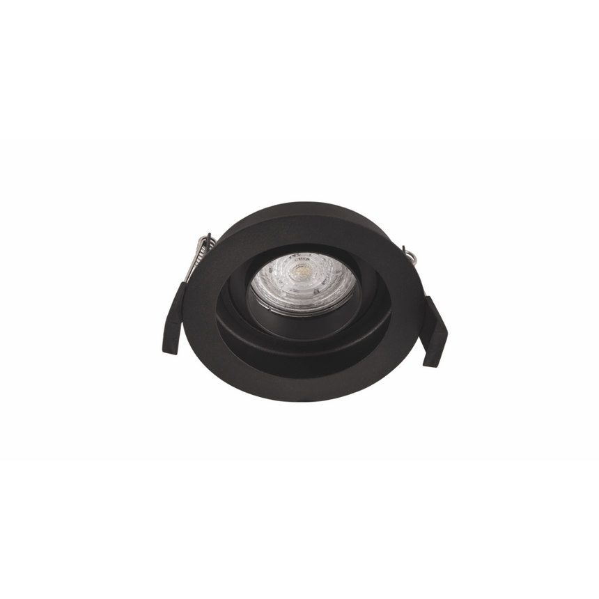 Di Moda metal ceiling lamp with black socket