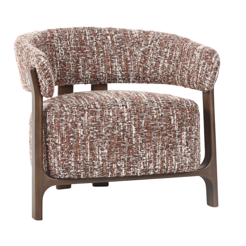 Cassie fabric pouf