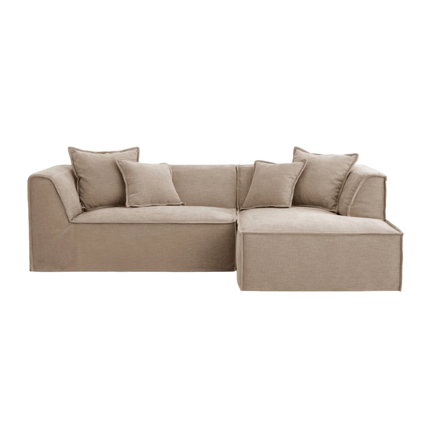 Milton jobbos szövet sarokkanapé