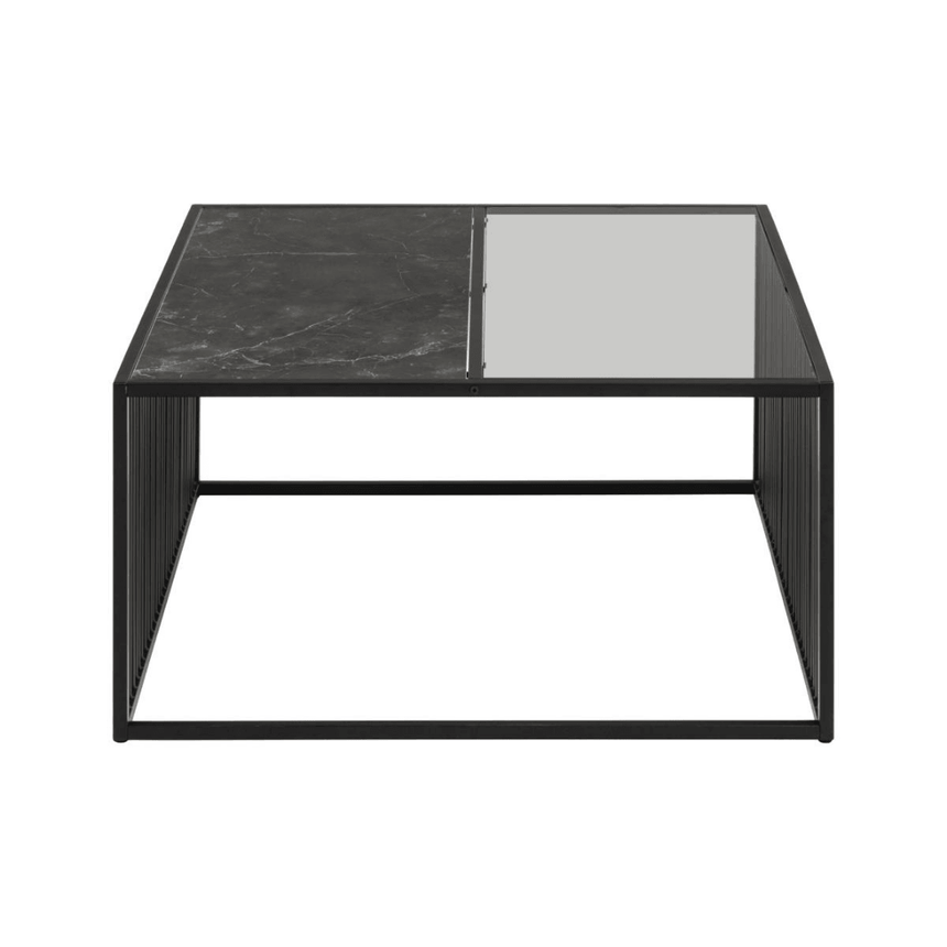 Strington metal coffee table 80x80