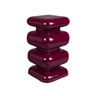 Flower velvet armchair