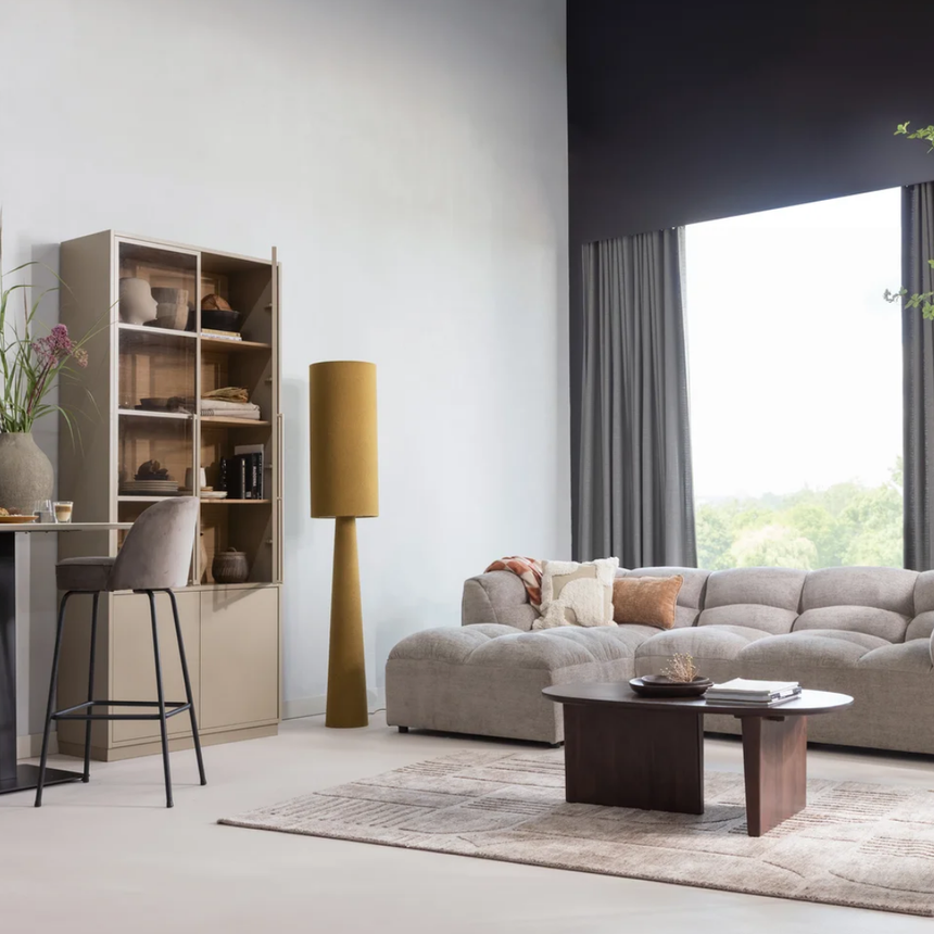 Loft bouclé floor lamp 187