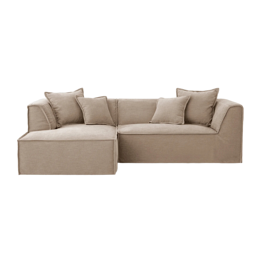 Milton balos szövet sarokkanapé