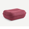 Disco fabric pouf