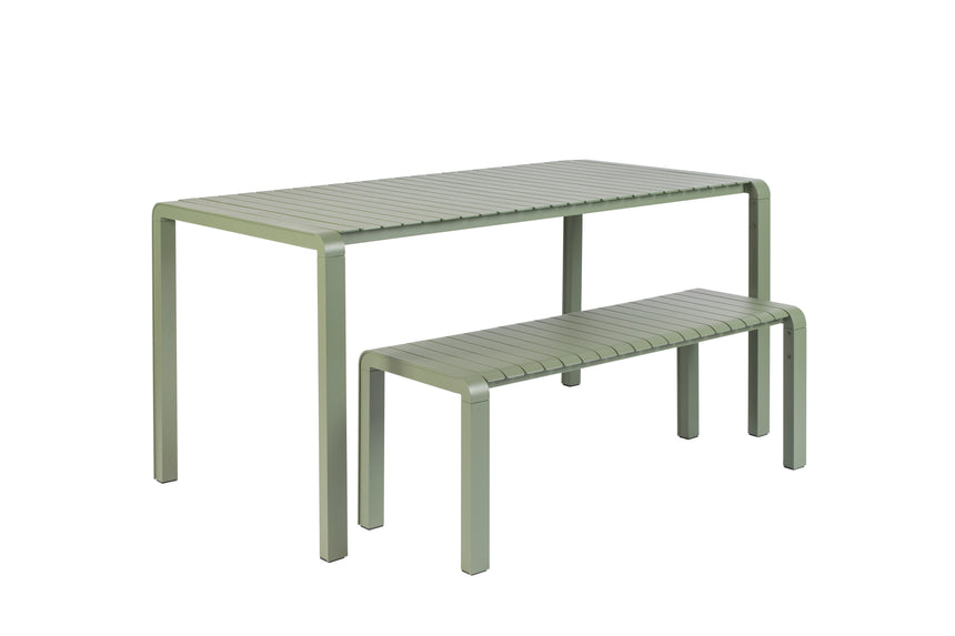 Vondel metal garden table 168x87.2