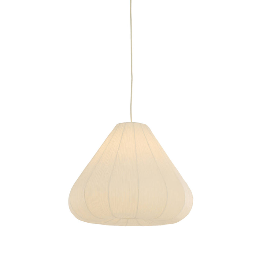 Sarella függőlámpa – Organikus forma papír textúrával