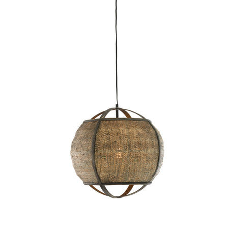 Bozona dekoratív függőlámpa – Természetes rattan fonással