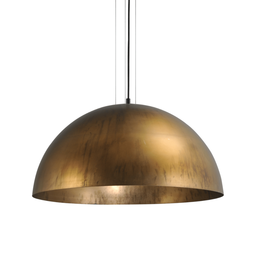 Larino 1-bulb copper-colored metal pendant lamp