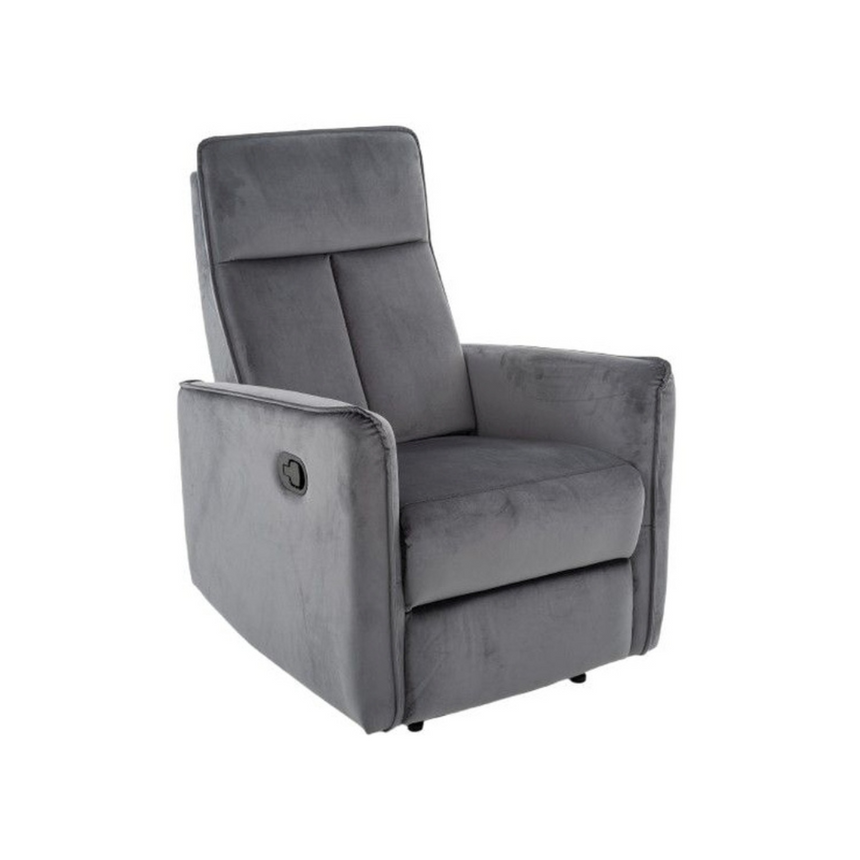 Nikos bársony fotel