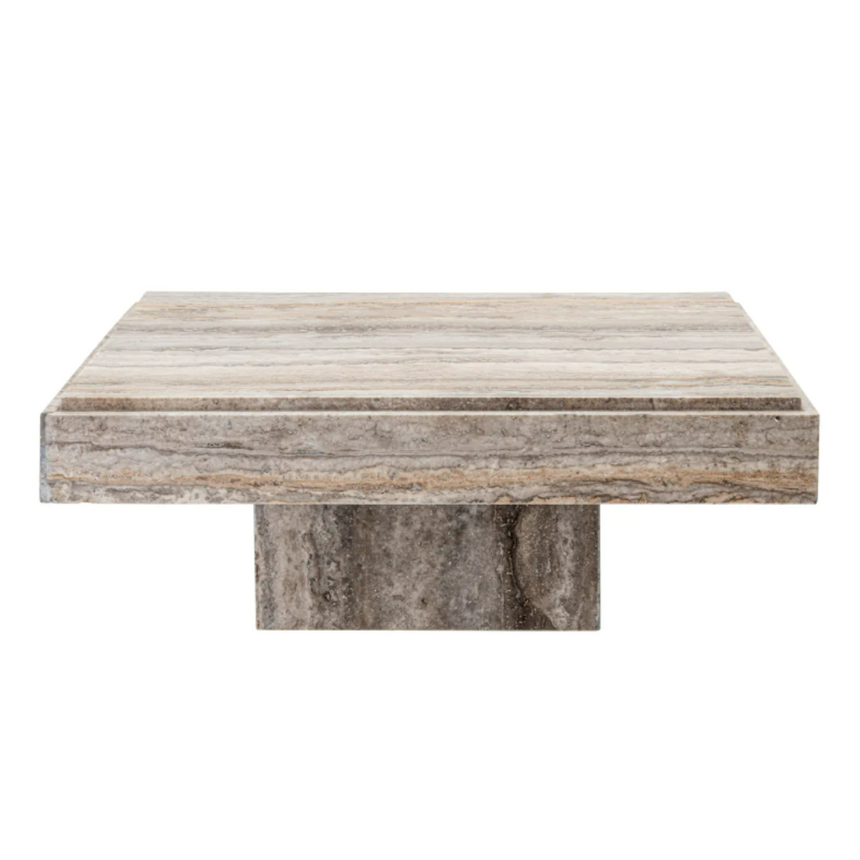 Sartoria limestone coffee table