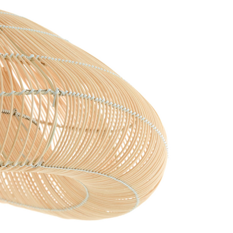 Janzur rattan függőlámpa Ø65